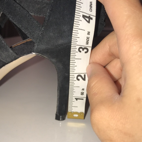 Steve Madden Caged Lace Up Heels - Picture 9 of 9